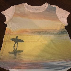 Aeropostale surfer beach tee